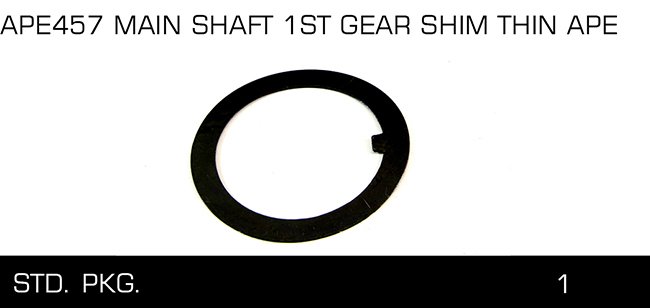 APE457 MAIN SHAFf 1 ST GEAR SHIM THIN APE